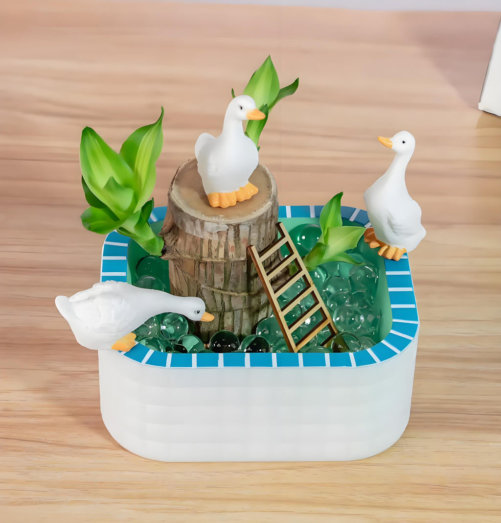 Joxipe Brazilian Wood Plants, Lucky Bamboo Plants for Indoor Office desktops, Wealth Brazilian Wood Potted Plants, mini Brazilian Desktop Decorations (3)